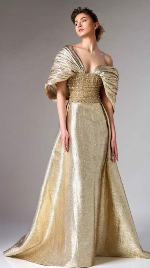 Golden Grace Gown